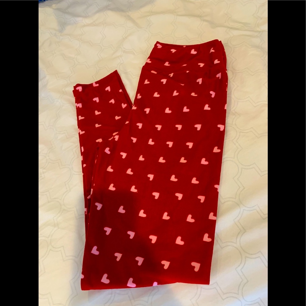 LuLaRoe valentines leggings